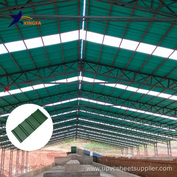 ASA Plastic Trapezoidal Roofing Sheet Shock Resistance